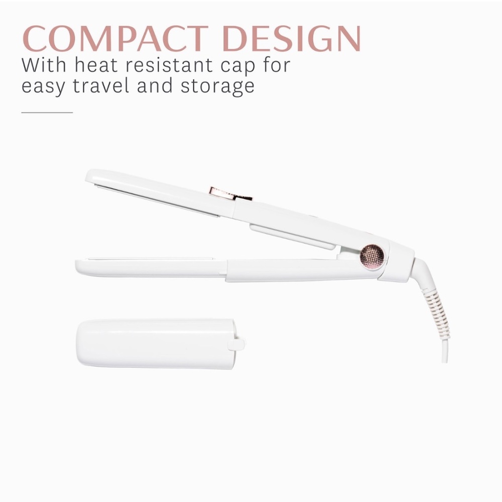 T3 SinglePass Compact Travel flat iron (rose gold)